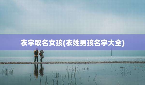 衣字取名女孩(衣姓男孩名字大全)