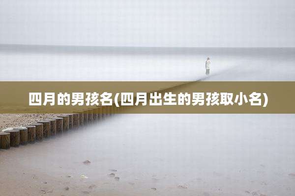四月的男孩名(四月出生的男孩取小名)