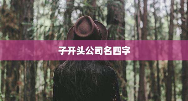 子开头公司名四字