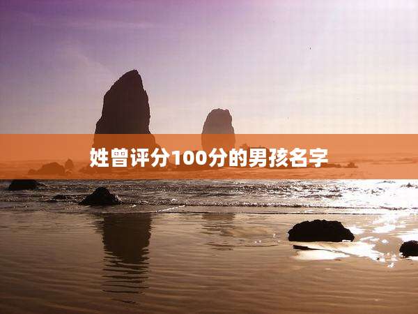 姓曾评分100分的男孩名字