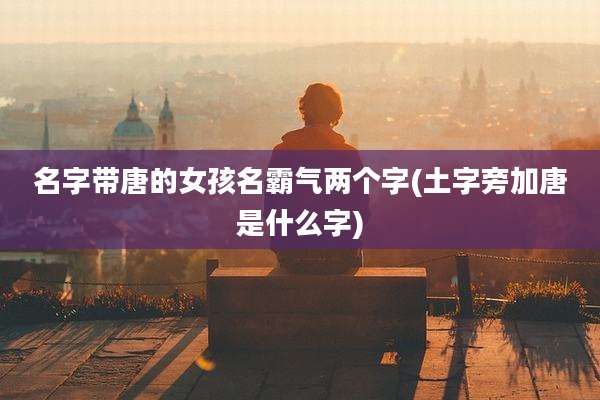 名字带唐的女孩名霸气两个字(土字旁加唐是什么字)