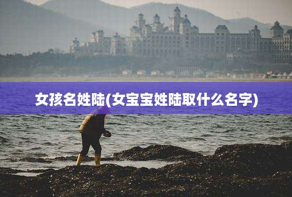 女孩名姓陆(女宝宝姓陆取什么名字)