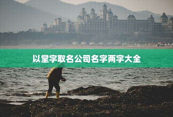 以堂字取名公司名字两字大全