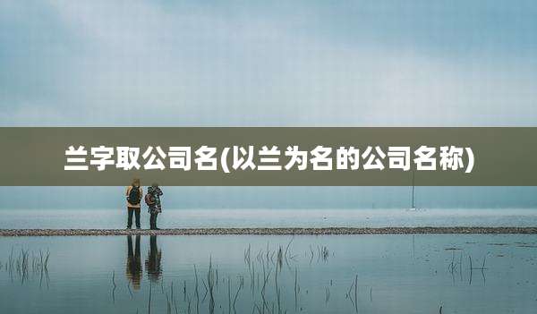 兰字取公司名(以兰为名的公司名称)