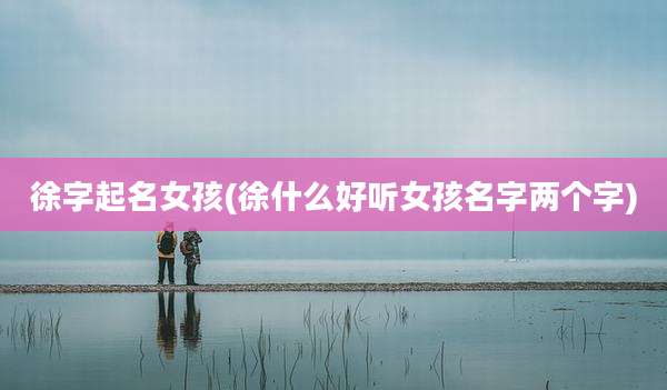 徐字起名女孩(徐什么好听女孩名字两个字)
