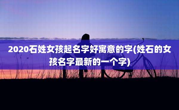 2020石姓女孩起名字好寓意的字(姓石的女孩名字最新的一个字)