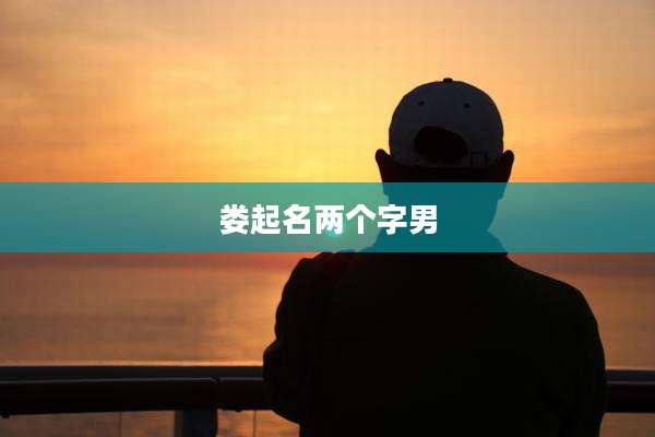 娄起名两个字男