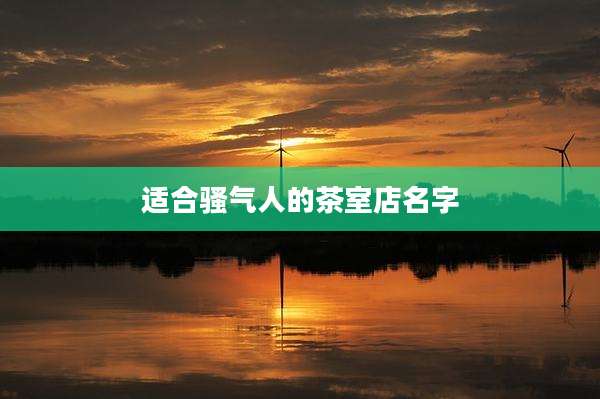 适合骚气人的茶室店名字