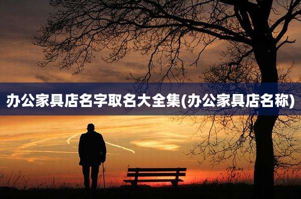 办公家具店名字取名大全集(办公家具店名称)