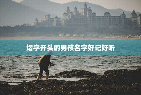 熠字开头的男孩名字好记好听