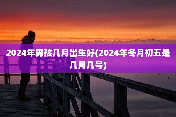 2024年男孩几月出生好(2024年冬月初五是几月几号)
