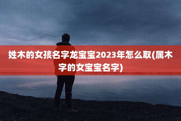 姓木的女孩名字龙宝宝2023年怎么取(属木字的女宝宝名字)
