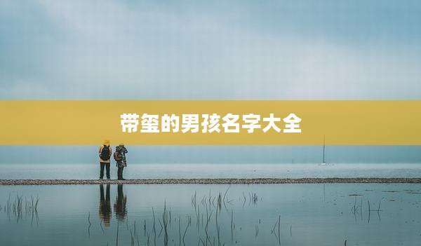 带玺的男孩名字大全