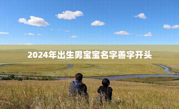 2024年出生男宝宝名字善字开头