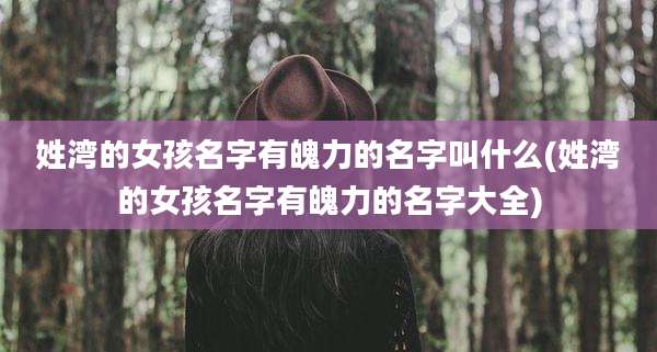 姓湾的女孩名字有魄力的名字叫什么(姓湾的女孩名字有魄力的名字大全)