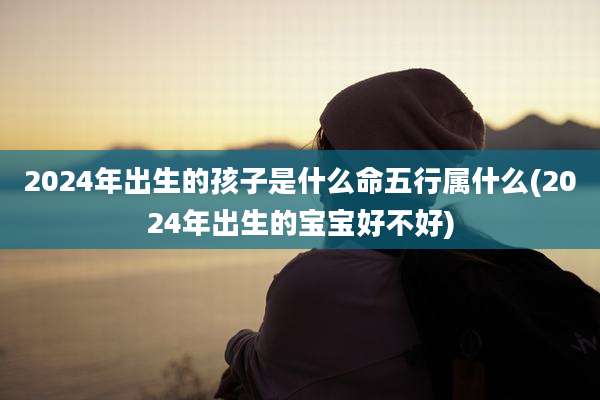 2024年出生的孩子是什么命五行属什么(2024年出生的宝宝好不好)